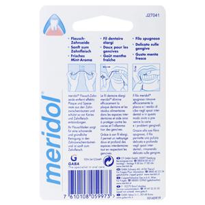 meridol® Flausch-Zahnseide gewachst - Packung 40 m