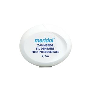 meridol® Flausch-Zahnseide gewachst - Packung 2,7 m