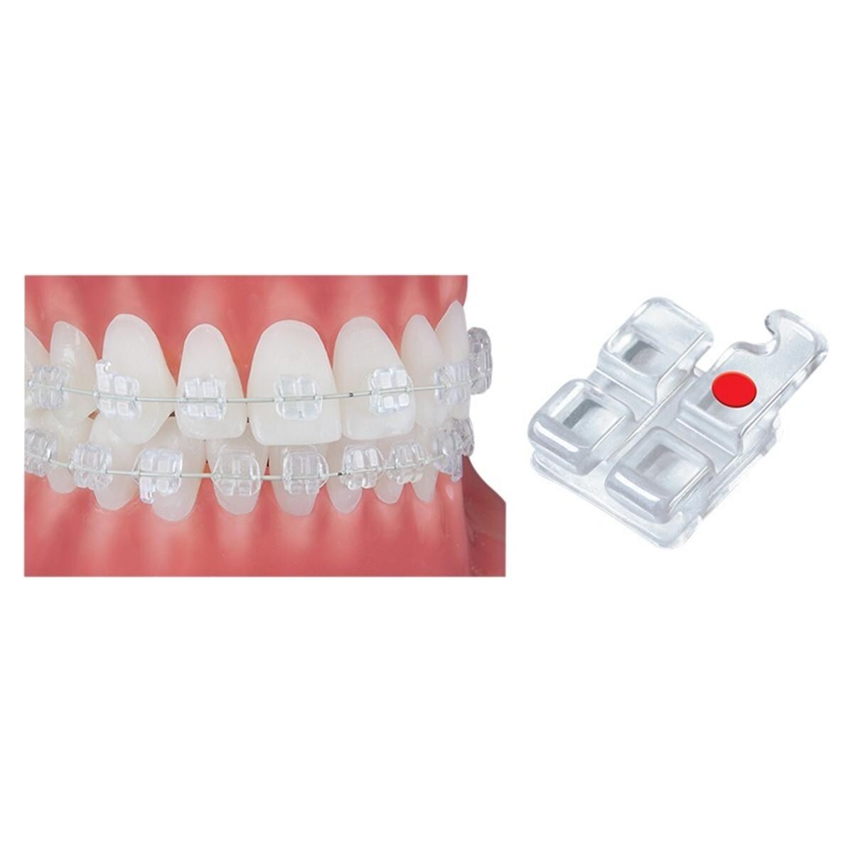 Pure Roth Prescription .018" Slot, Einzelpackung - Zahn 13, 0° Torque, mit Häkchen