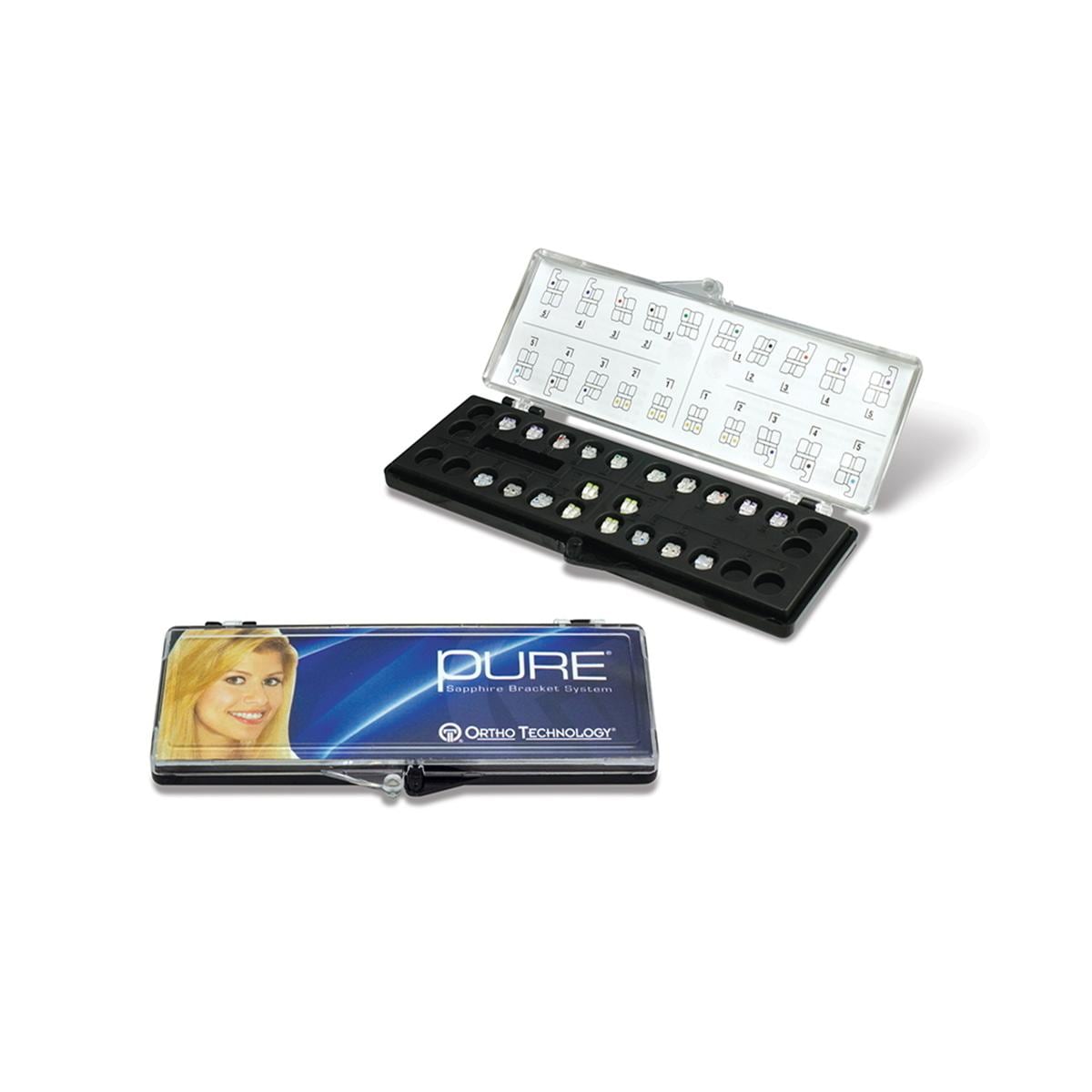 Pure Roth Prescription .022" Slot, Patientenkit - 5er bis 5er, OK + UK Häkchen auf 3ern, 4ern und 5ern