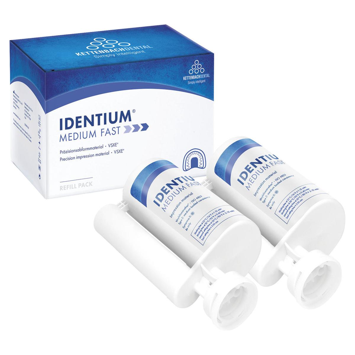 Identium® Medium - Nachfüllpackung - Fast, Großkartuschen 2 x 380 ml