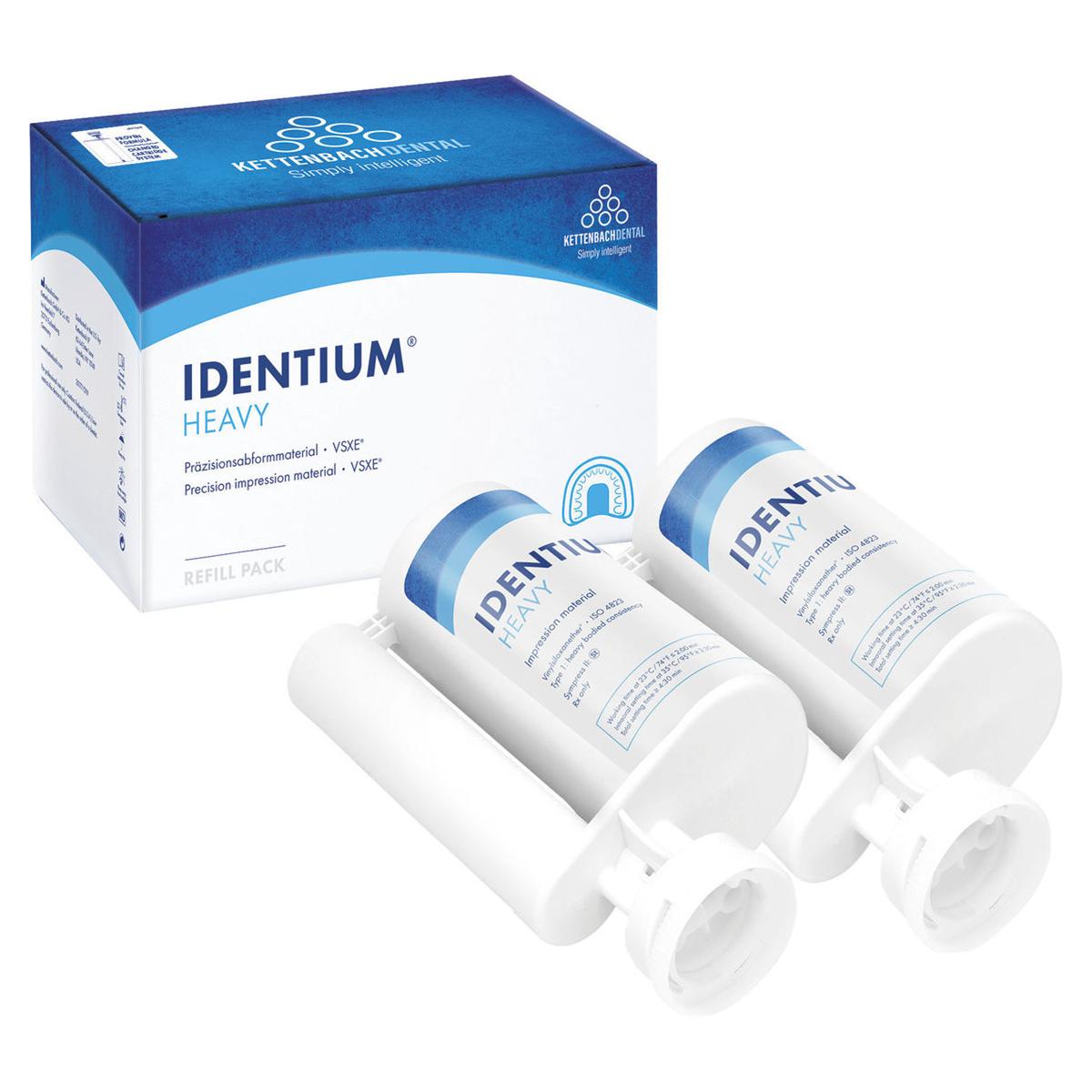 Identium® Heavy - Nachfüllpackung - Regular, Großkartuschen 2 x 380 ml