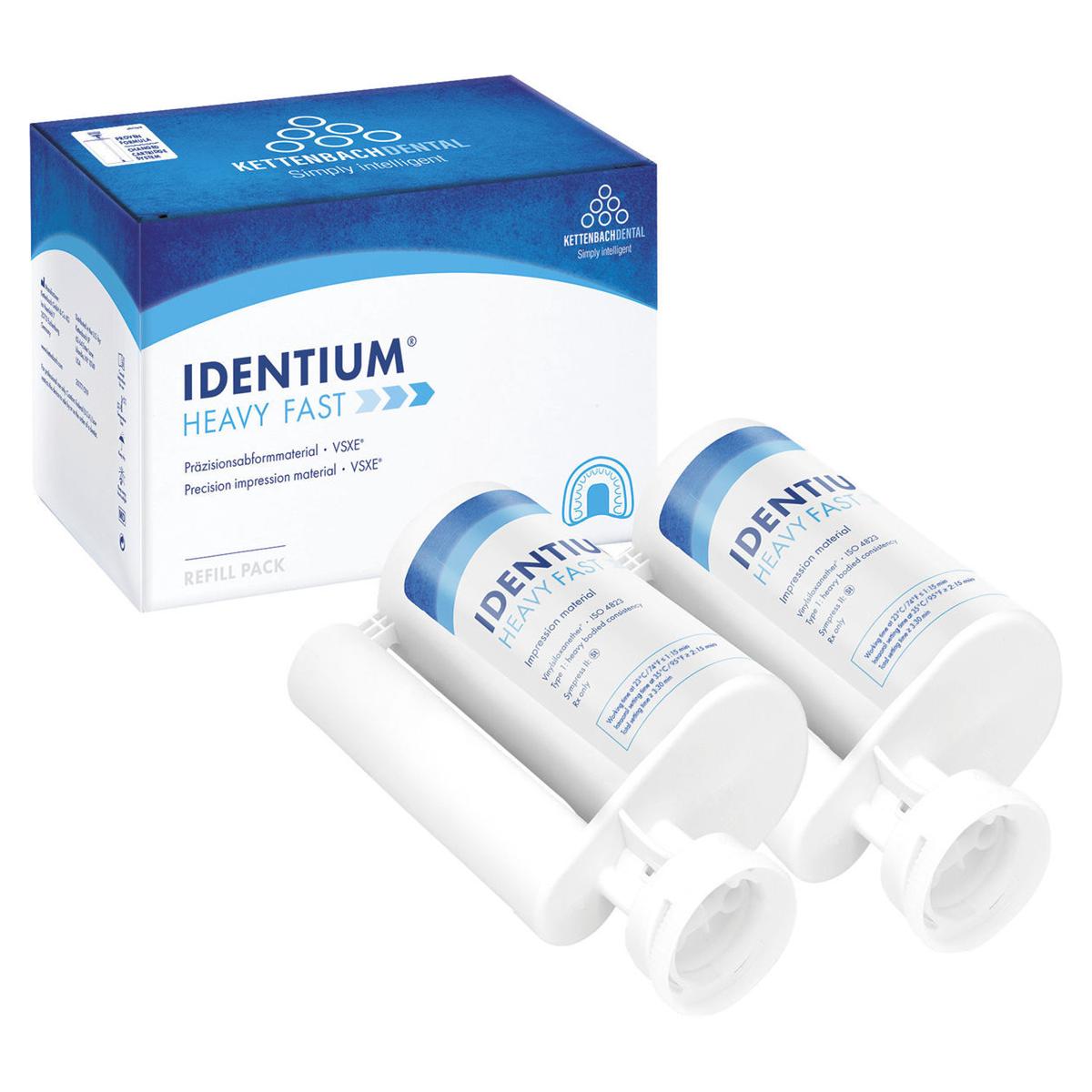 Identium® Heavy - Nachfüllpackung - Fast, Großkartuschen 2 x 380 ml