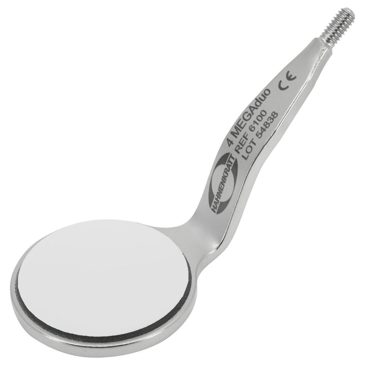 MEGAduo Mundspiegel - Nr. 4 plan, Ø 22 mm, Packung 6 Stück