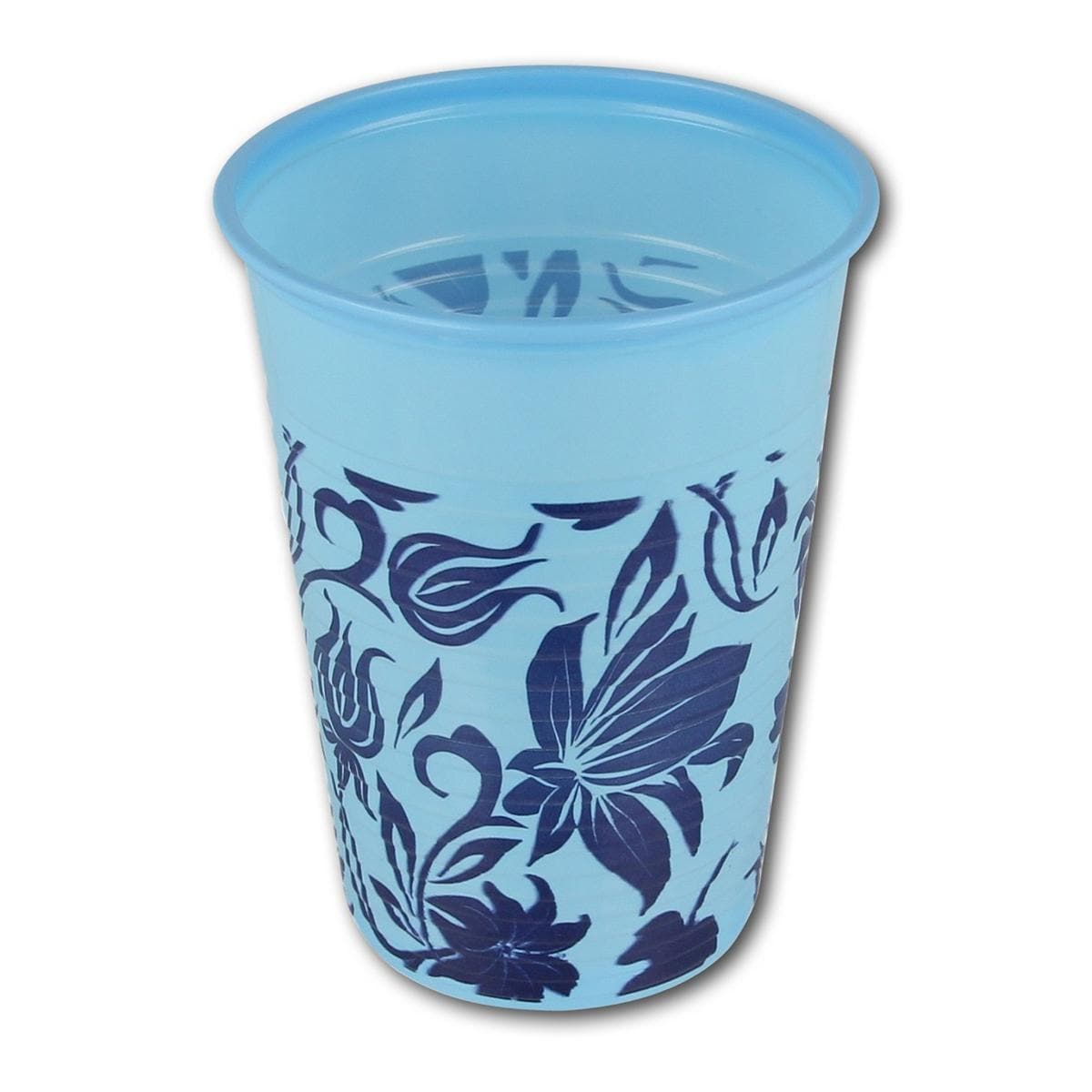 Monoart® Mundspülbecher Flower - Blau, Packung 1.000 Stück