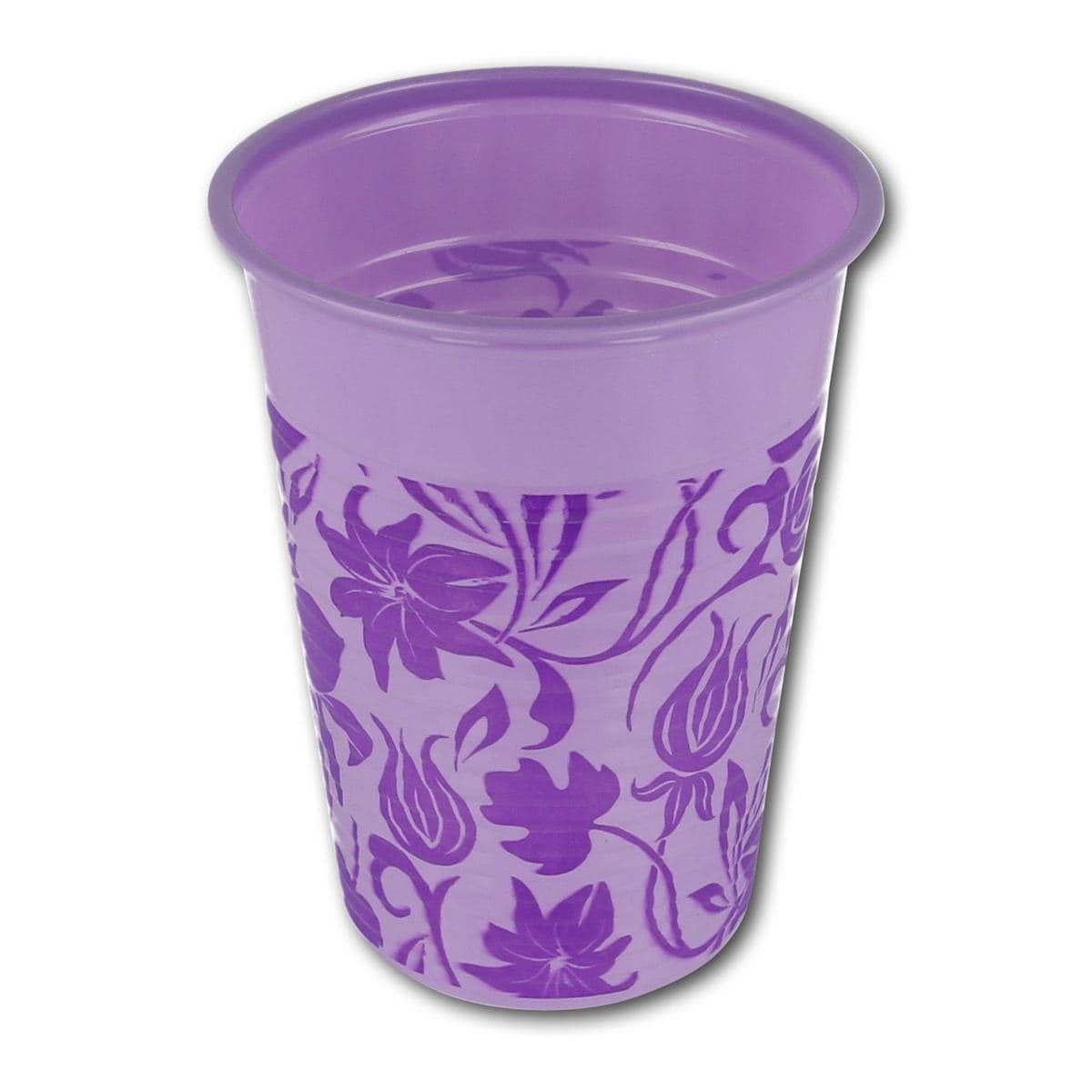 Monoart® Mundspülbecher Flower - Lila, Packung 1.000 Stück
