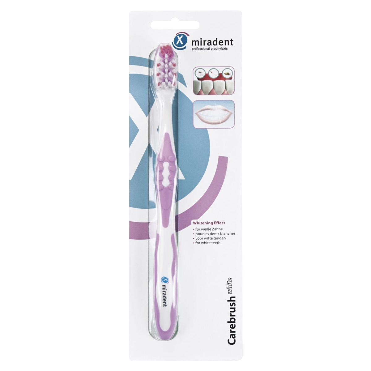 Carebrush® white - Einzelpackung - Pink