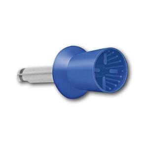 Prophylaxepolierer, montiert für Winkelstück - Blau - weich, Packung 24 Stück