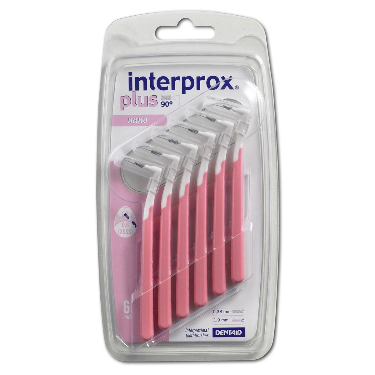 interprox® plus - Rosa - nano, Packung 12 x 6 Stück