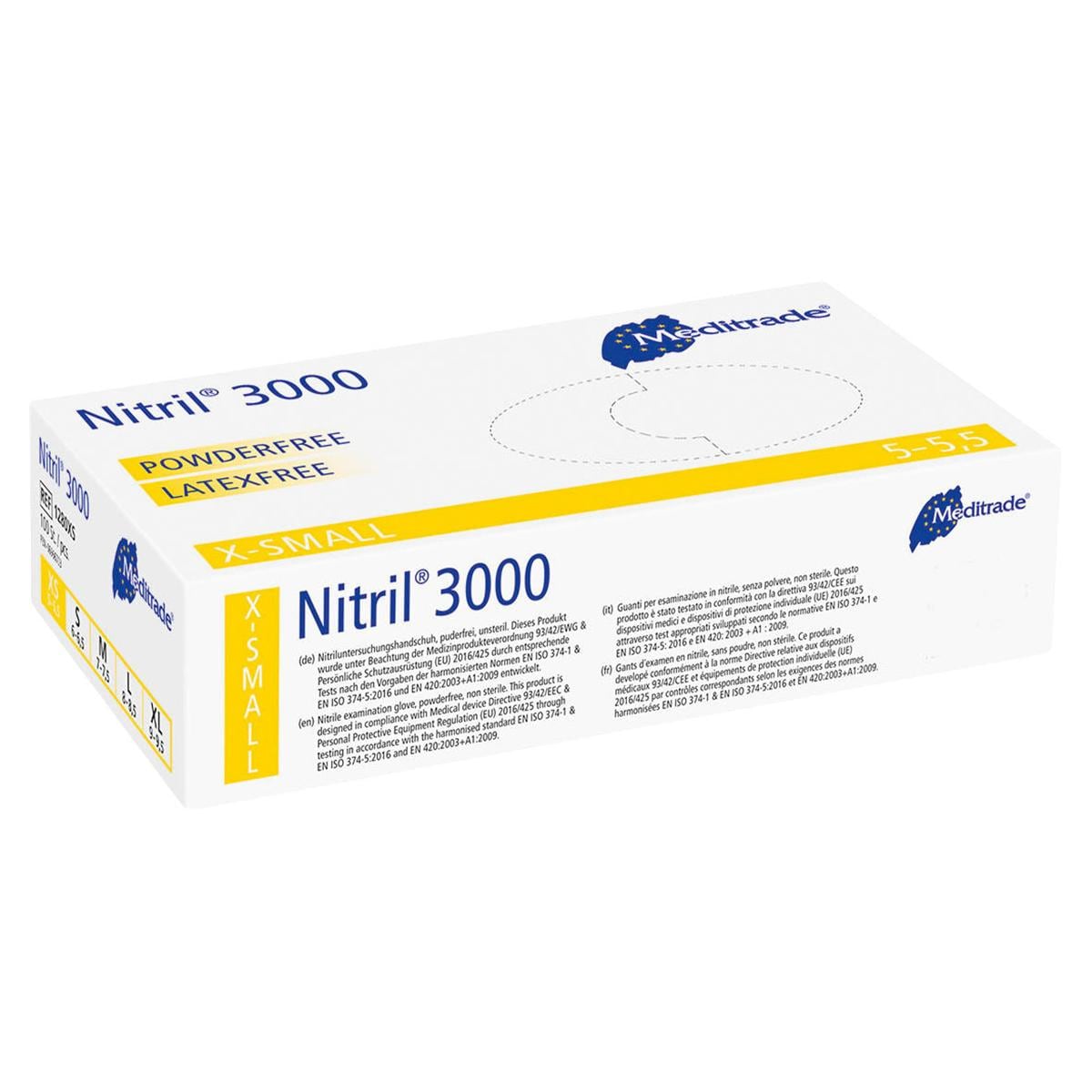 Nitril® 3000 - Größe XS, Packung 100 Stück