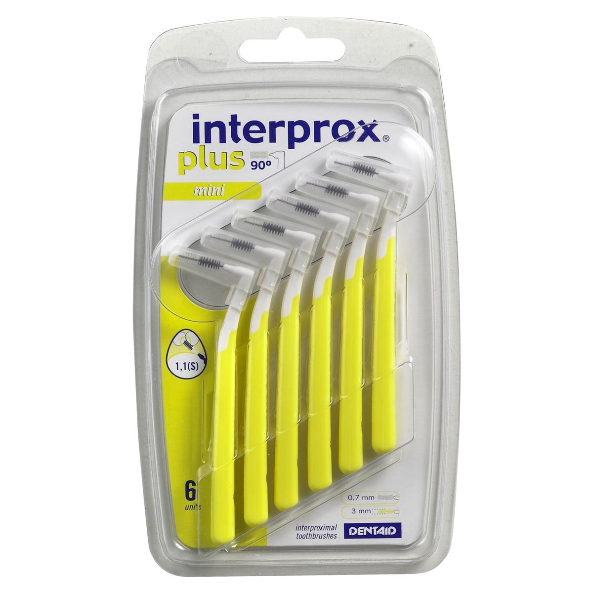 interprox® plus - Gelb - mini, Packung 12 x 6 Stück