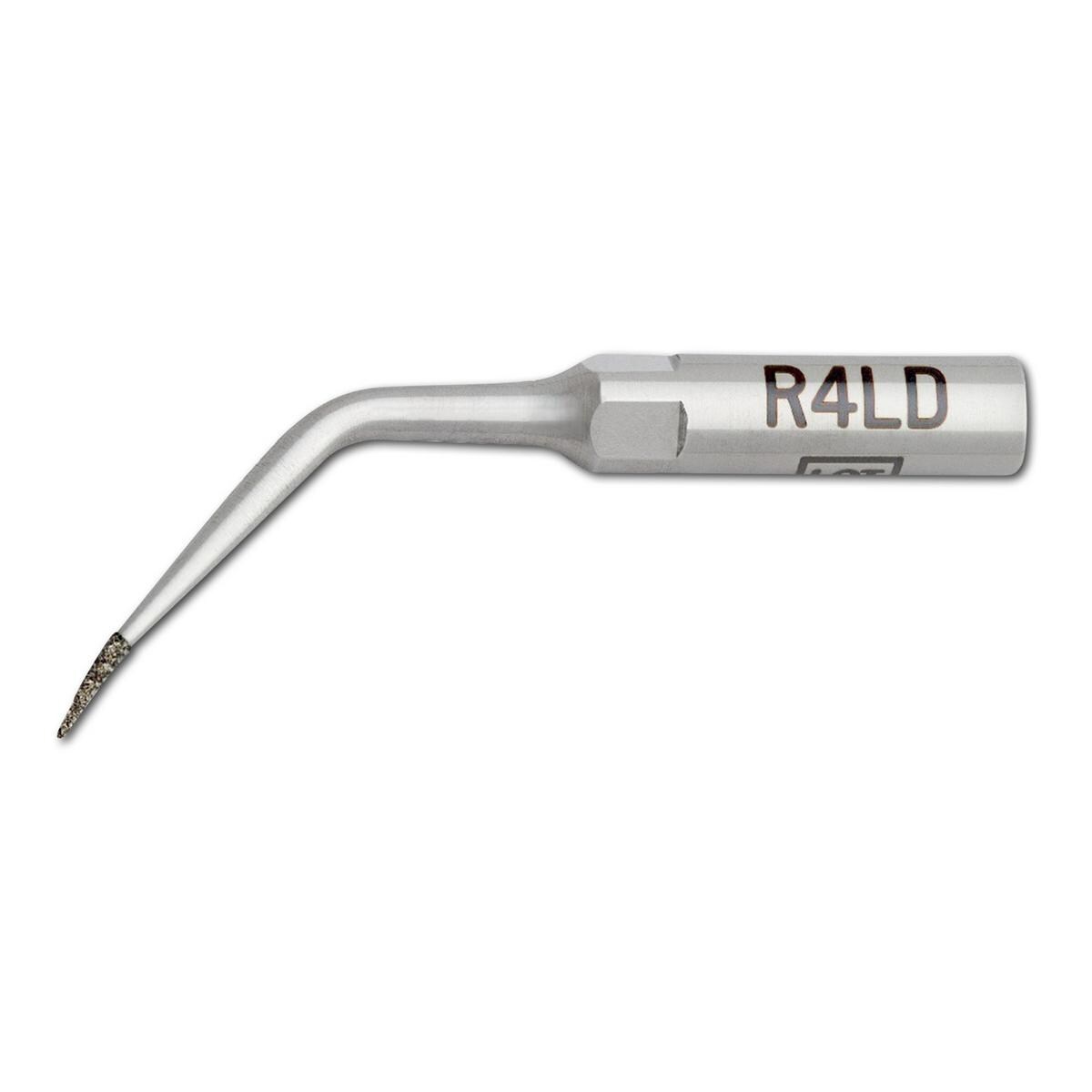Piezomed Instrumente für retograde Endodontie - Spitze R4LD - stark links gebogen, diamantiert
