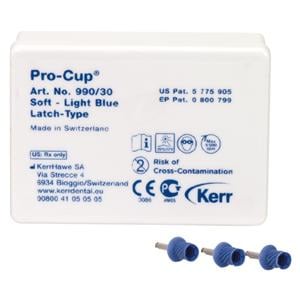 Pro-Cup™ Latch-Type - Hellblau, weich, Packung 30 Stück
