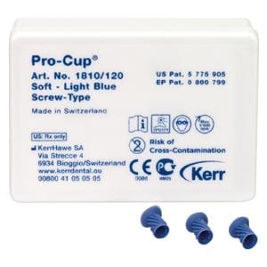Pro-Cup™ Screw-Type - Hellblau, weich, Packung 120 Stück