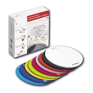 BIOPLAST® Color, Ø 125 mm (rund) - Einzelfarben - Weiß, Packung 10 Stück