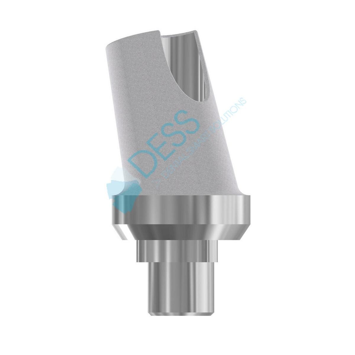 Titanabutment - kompatibel mit Nobel Replace Select™ - WP Ø 5,0 mm, 15° gewinkelt