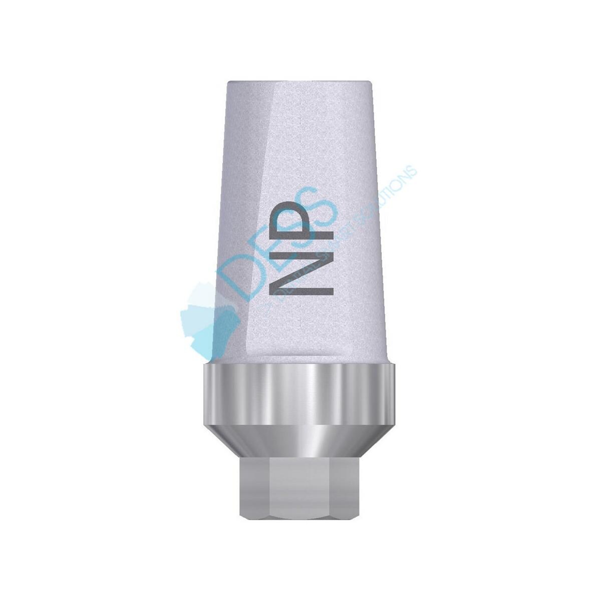 Titanabutment - kompatibel mit Zimmer Screw-Vent® - NP Ø 3,5 mm, 0° gewinkelt