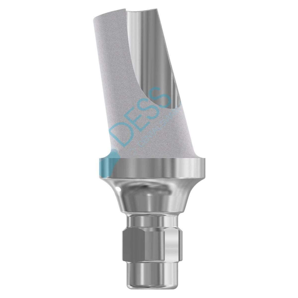 Titanabutment - kompatibel mit Straumann® Bone Level® - RC Ø 4,1 mm, 15° gewinkelt