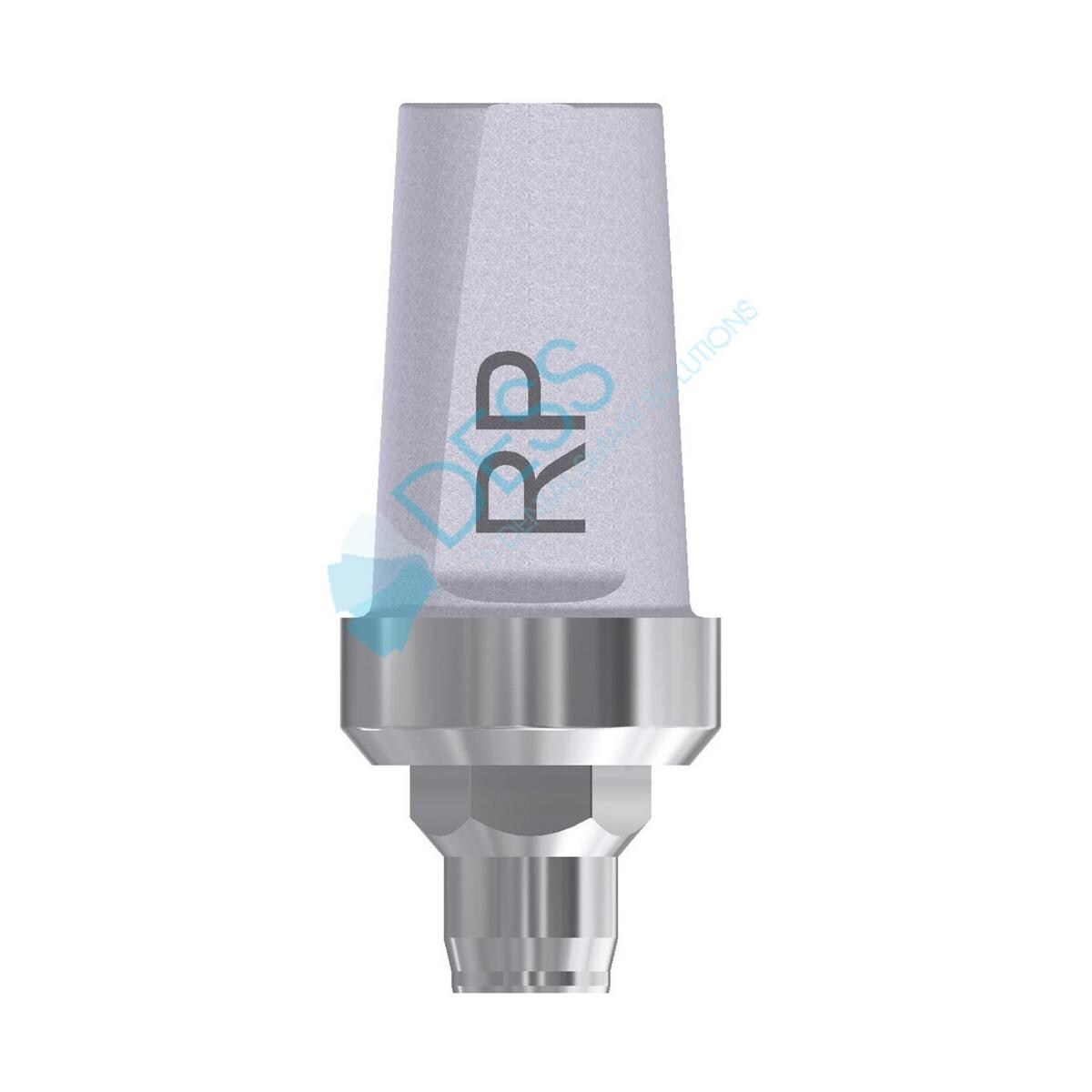Titanbutment - kompatibel mit 3i® Certain® - RP Ø 4,1 mm, 0° gewinkelt