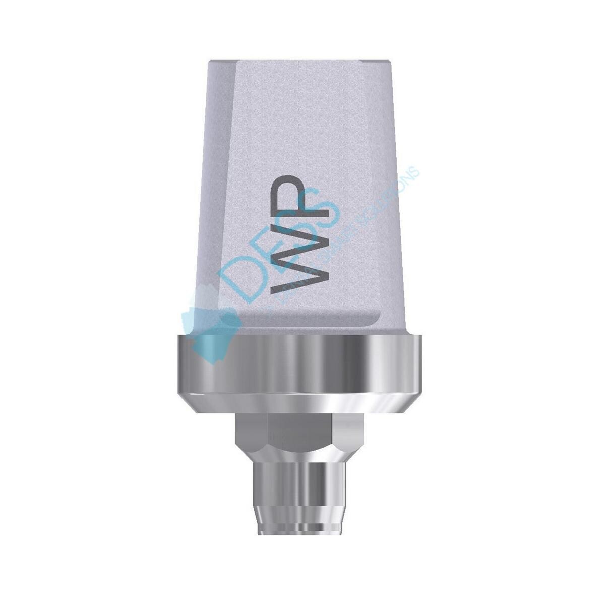 Titanbutment - kompatibel mit 3i® Certain® - WP Ø 5,0 mm, 0° gewinkelt
