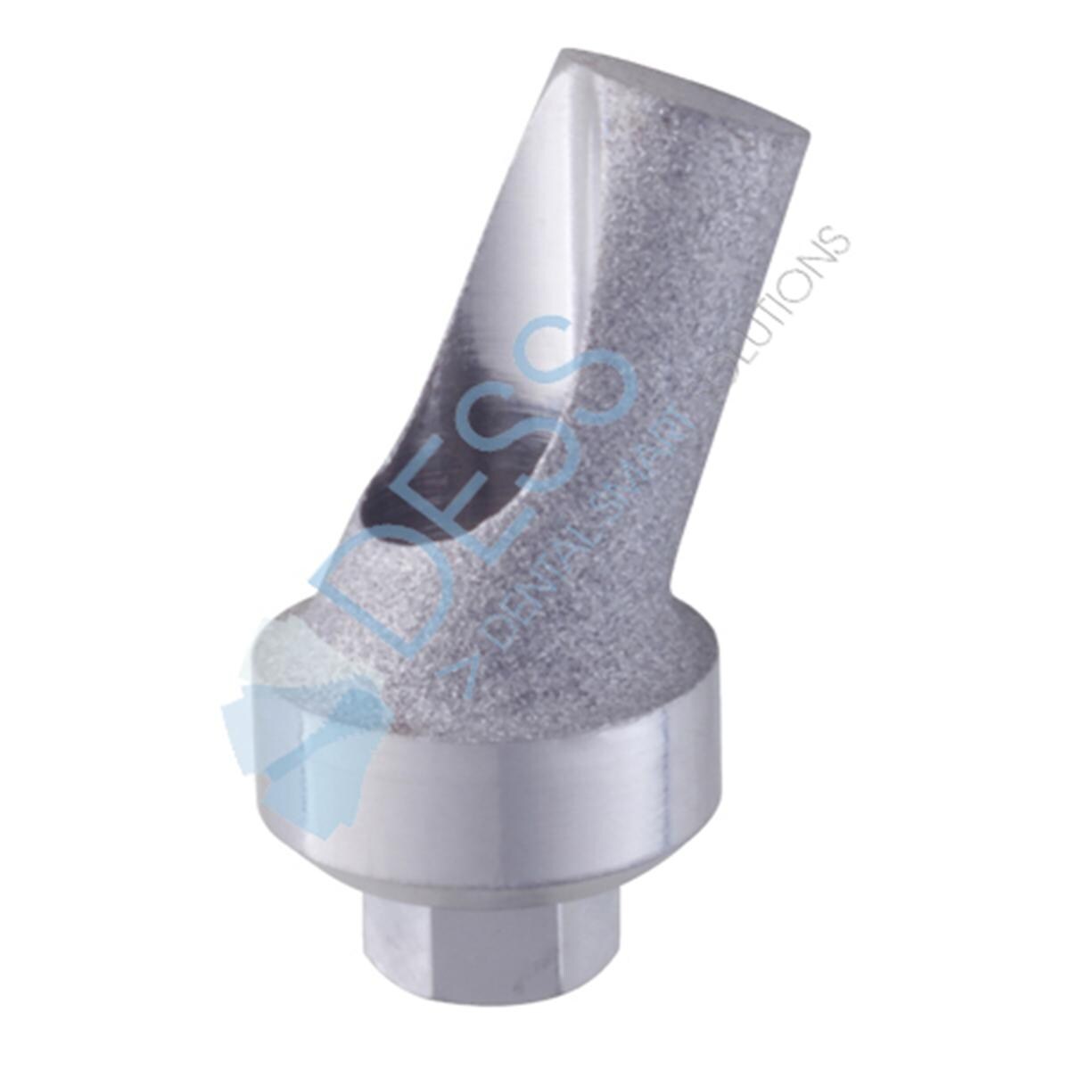 Titanabutment - kompatibel mit Zimmer Screw-Vent® - RP Ø 4,5 mm, 25° gewinkelt