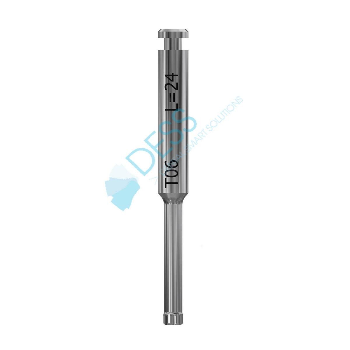 Schraubendreherspitze Torx06 - Länge 24 mm, für Straumann / synOcta / Bonelevel