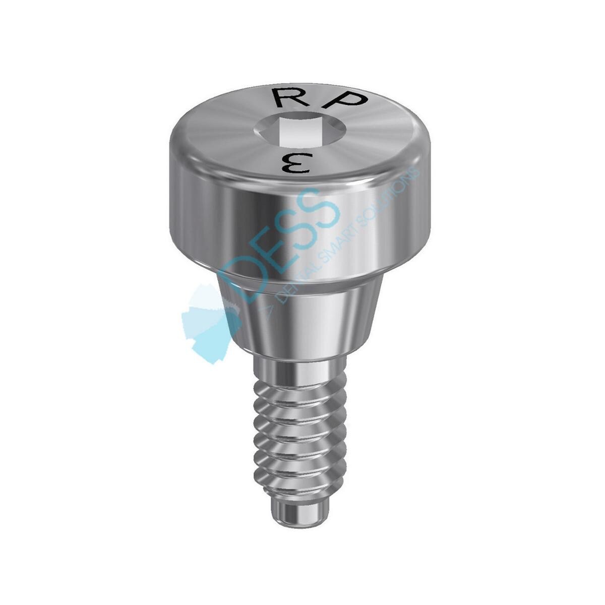 Gingivaformer - kompatibel mit Astra Tech™ Osseospeed™ - Aqua (RP) Ø 3,5 - 4,0 mm, Höhe 3,0 mm