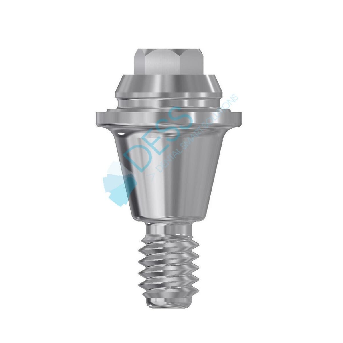 Multi-unit® Abutments RP Ø 4,3 - 5,0 mm - kompatibel mit Nobel Active™ / Nobel Replace® CC - Höhe 1,5 mm, 0° gewinkelt, ohne Rot