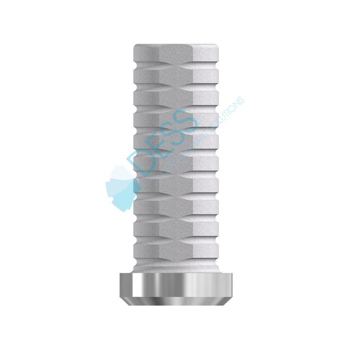 Provisorisches Titanabutment - kompatibel mit 3i® Osseotite® - RP Ø 4,1 mm, ohne Rotationsschutz