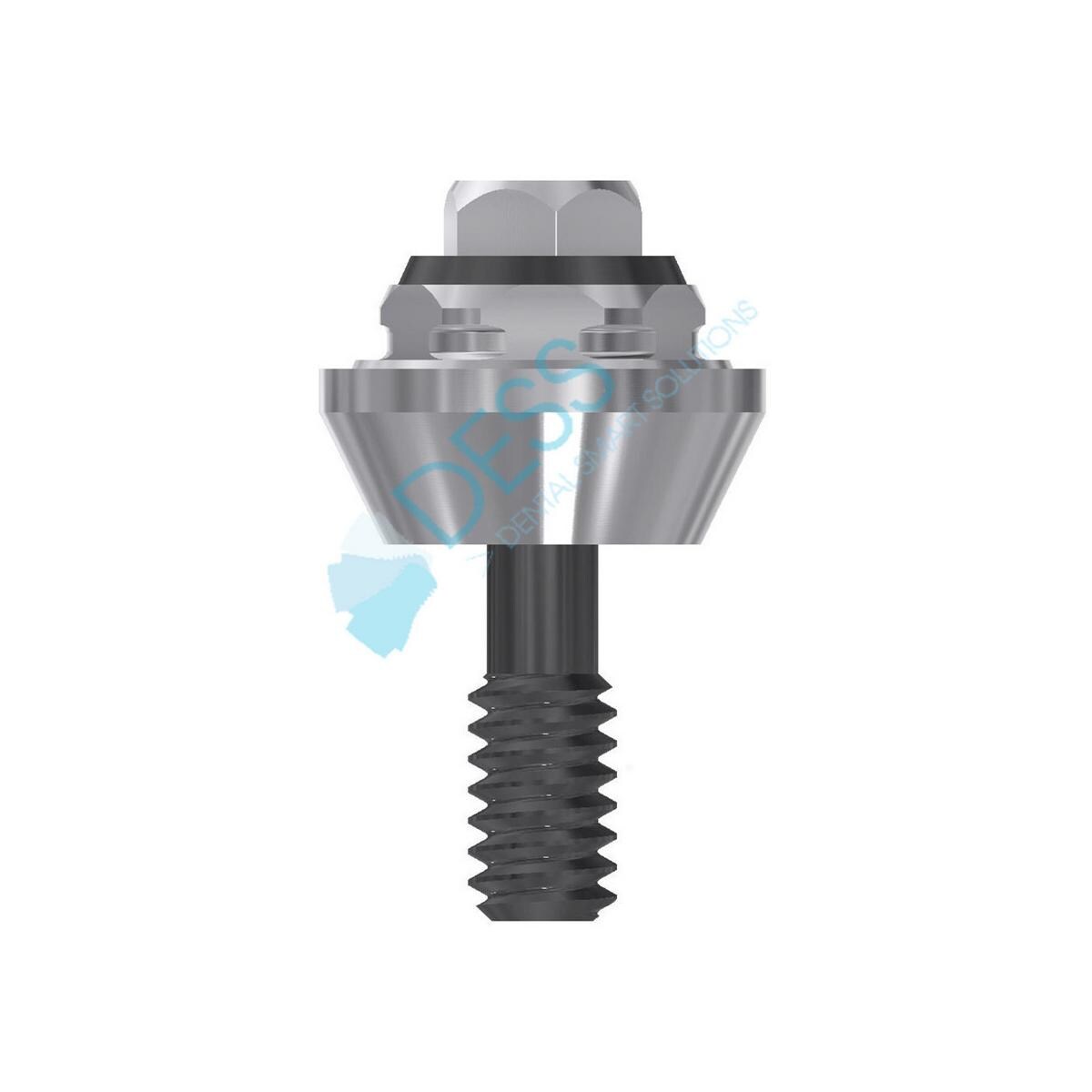 Multi-unit® Abutments NP Ø 3,5 mm - kompatibel mit Nobel Branemark® - Höhe 2,0 mm, 0° gewinkelt, ohne Rotationsschutz