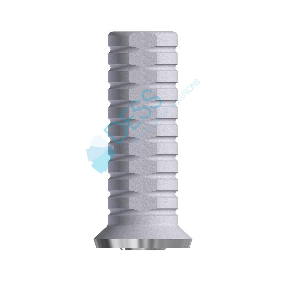 Provisorisches Titanabutment auf Implantat - kompatibel mit Straumann® - RN Ø 4,8 mm, ohne Rotationsschutz