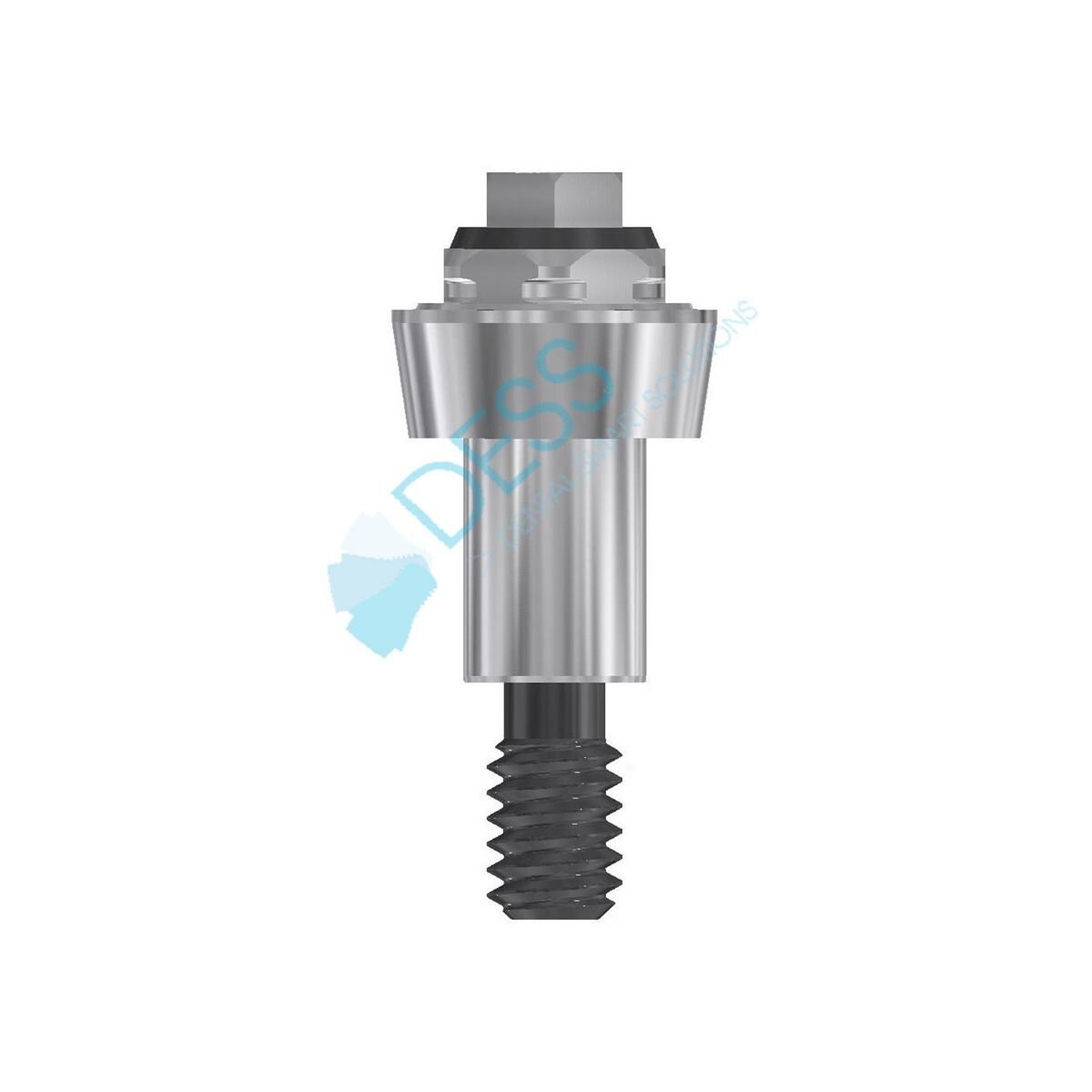 Multi-unit® Abutments RP Ø 4,3 mm - kompatibel mit Nobel Replace Select™ - Höhe 2,0 mm, 0° gewinkelt, ohne Rotationsschutz