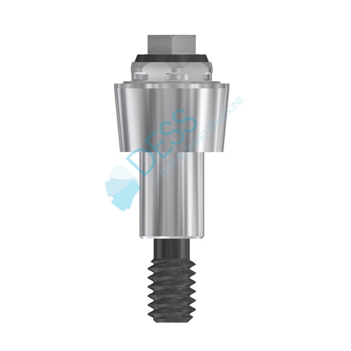 Multi-unit® Abutments RP Ø 4,3 mm - kompatibel mit Nobel Replace Select™ - Höhe 3,0 mm, 0° gewinkelt, ohne Rotationsschutz