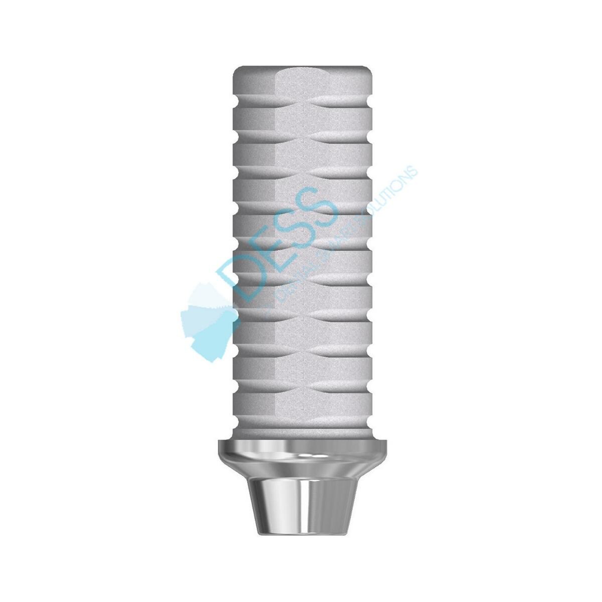 Provisorisches Titanabutment auf Implantat - kompatibel mit Astra Tech™ Osseospeed™ - Aqua (RP) Ø 3,5 mm - 4,0 mm, ohne Rotation