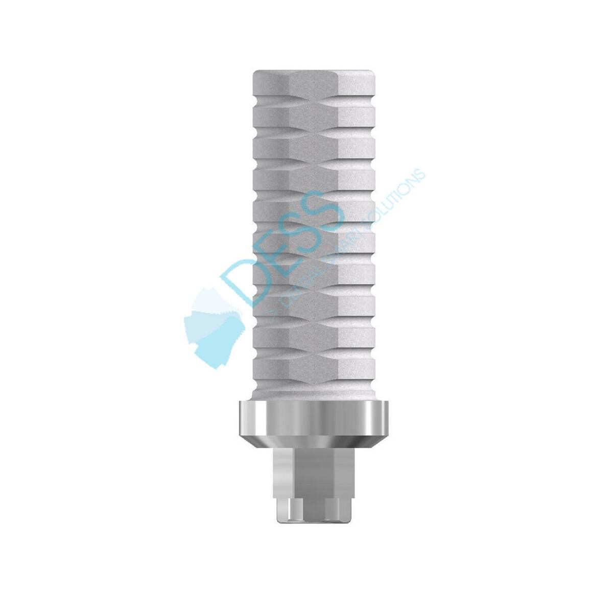 Provisorisches Titanabutment - kompatibel mit 3i® Certain® - RP Ø 4,1 mm, mit Rotationsschutz