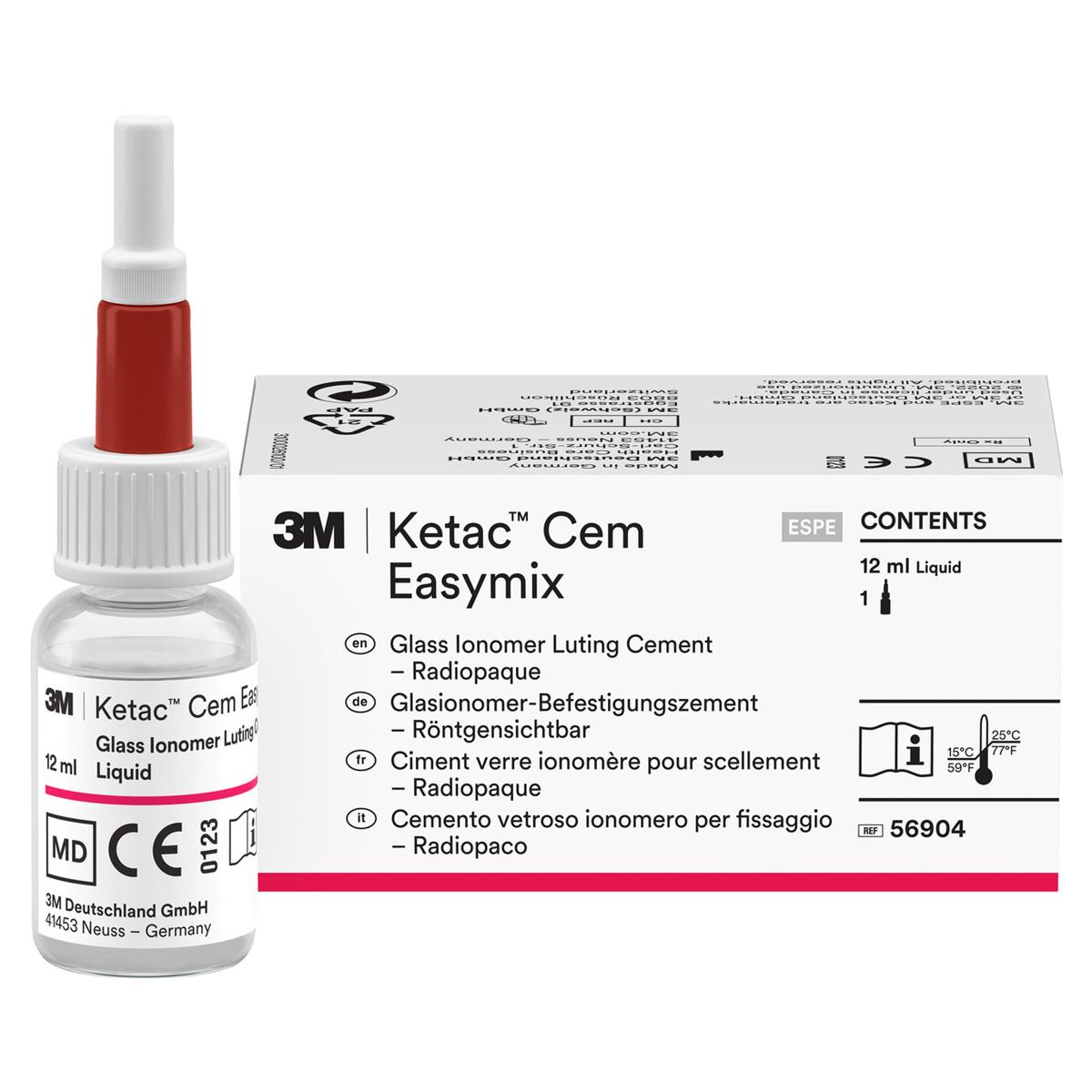 3M™ Ketac™ Cem Easymix - Einzelpackung - Flüssigkeit, Flasche 12 ml