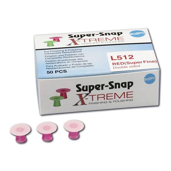 Super-Snap X-Treme - Nachfüllpackung - Rot extrafein, Standard, Packung 50 Stück