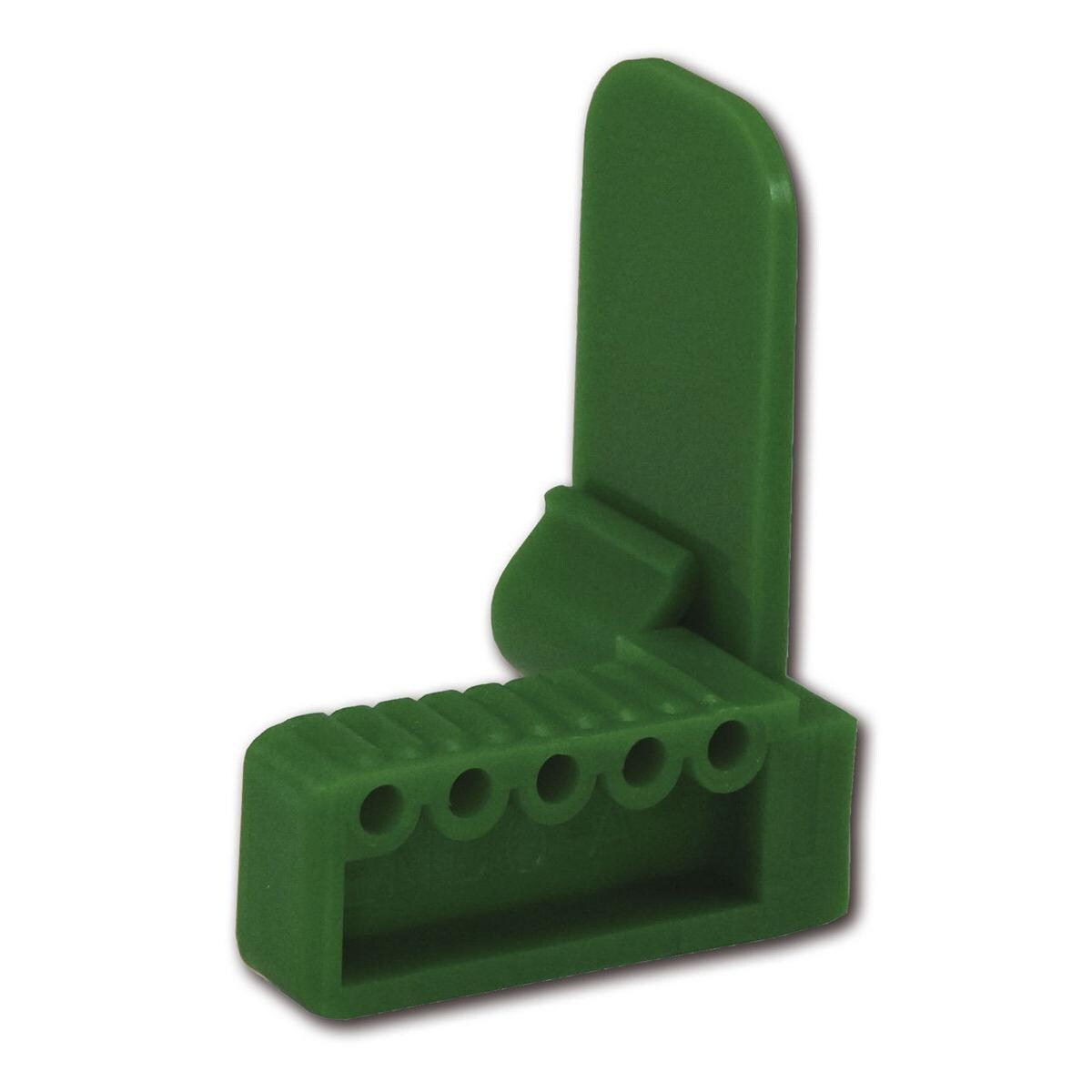 RWT® COLOR Bissplatten - Größe 0 / 1, grün, Anterior Endo, Packung 4 Stück