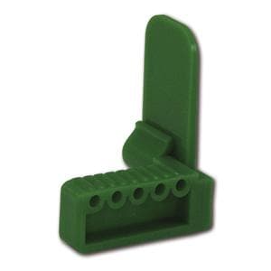 RWT® COLOR Bissplatten - Größe 0 / 1, grün, Anterior Endo, Packung 4 Stück