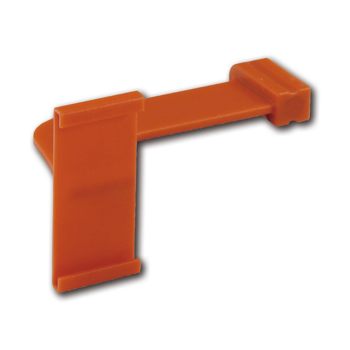 RWT® COLOR Bissplatten - Größe 3, orange, Bissflügel 2,7 x 5,4 cm, Packung 8 Stück