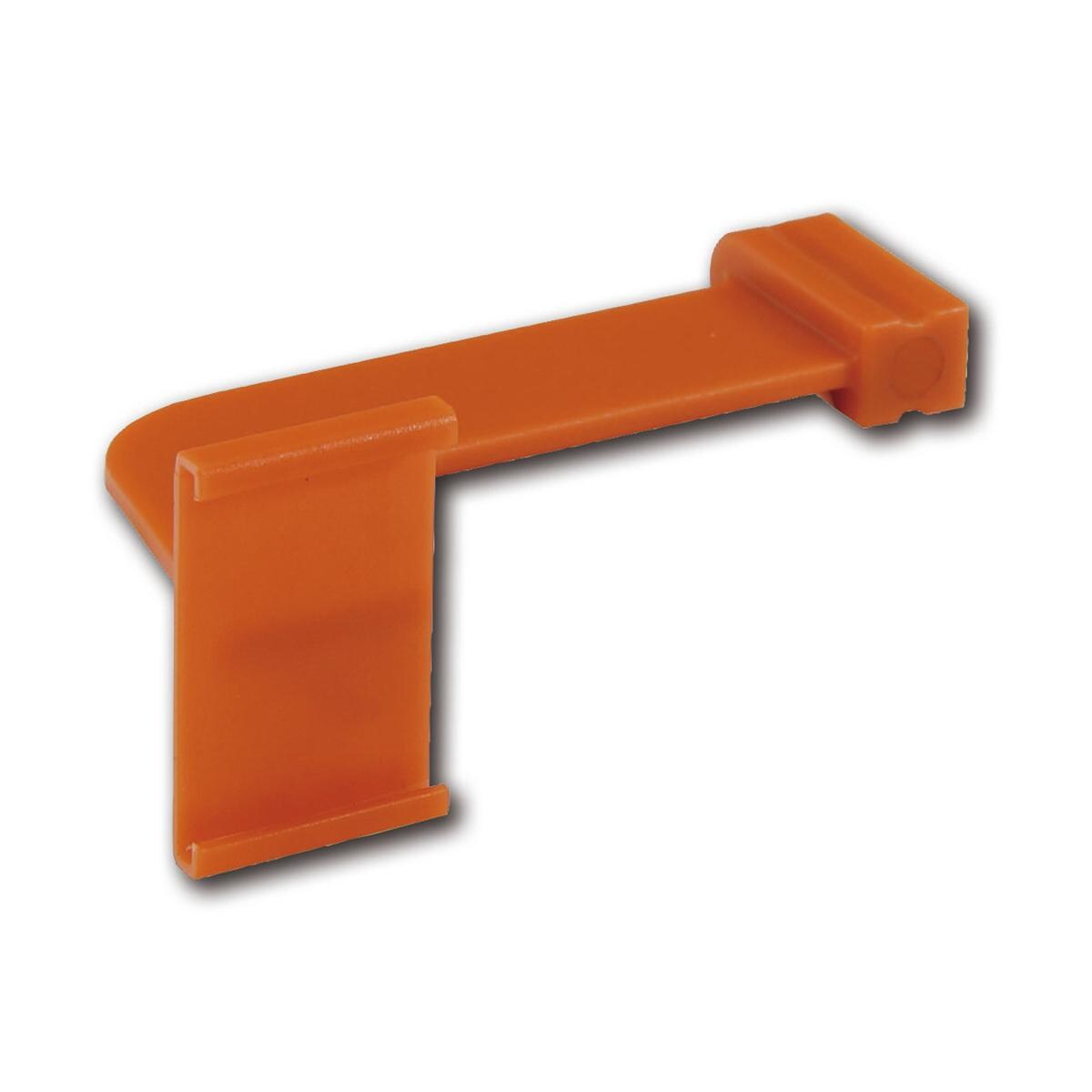RWT® COLOR Bissplatten - Größe 0, orange, Bissflügel 2 x 3 cm, Packung 8 Stück