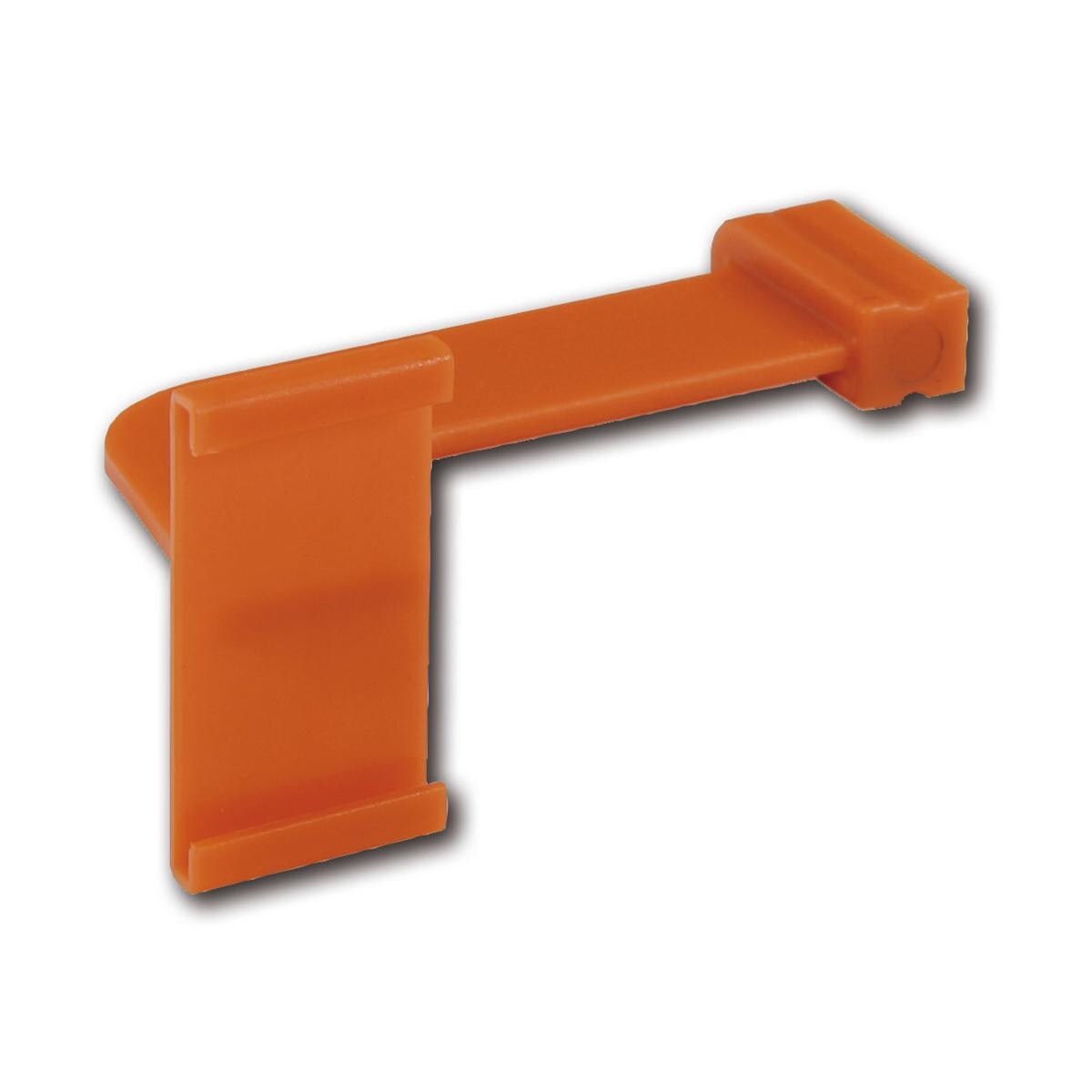 RWT® COLOR Bissplatten - Größe 2, orange, Bissflügel 3 x 4 cm, Packung 8 Stück