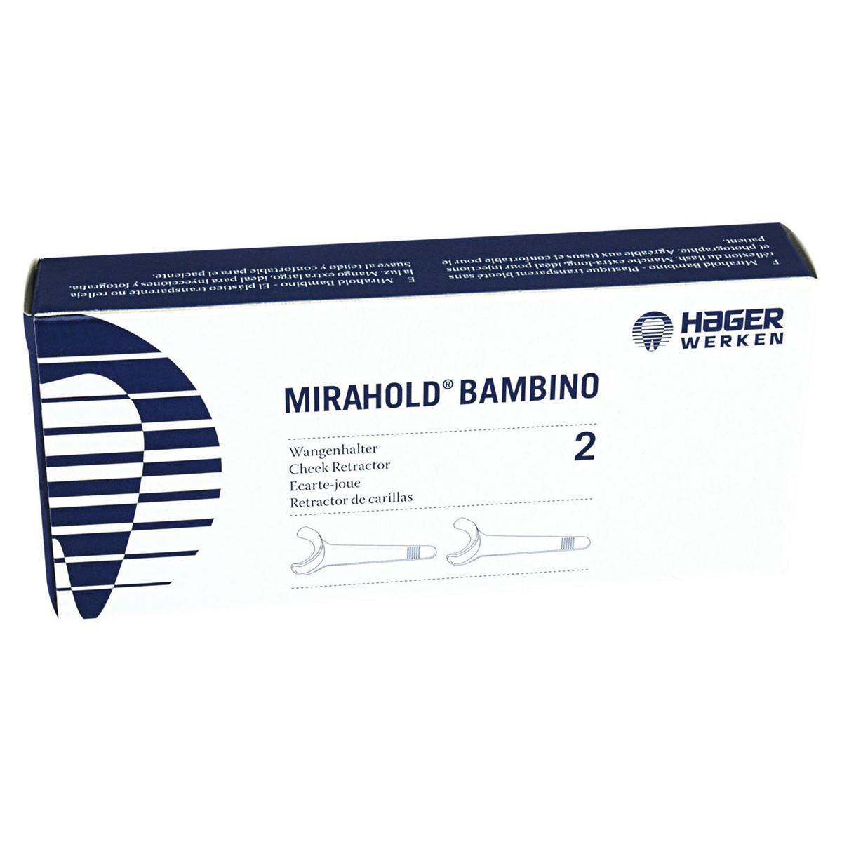 Mirahold Wangenhalter - Kindergröße, Packung 2 Stück