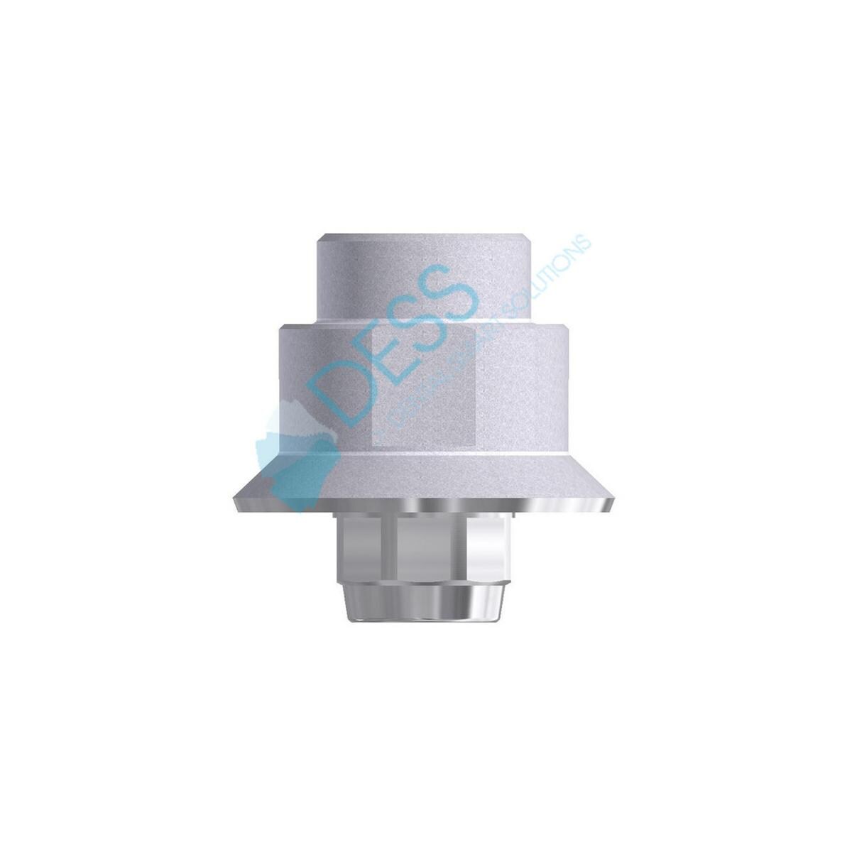 Titanbase auf Implantat - kompatibel mit Straumann® - WN Ø 6,5 mm, mit Rotationsschutz