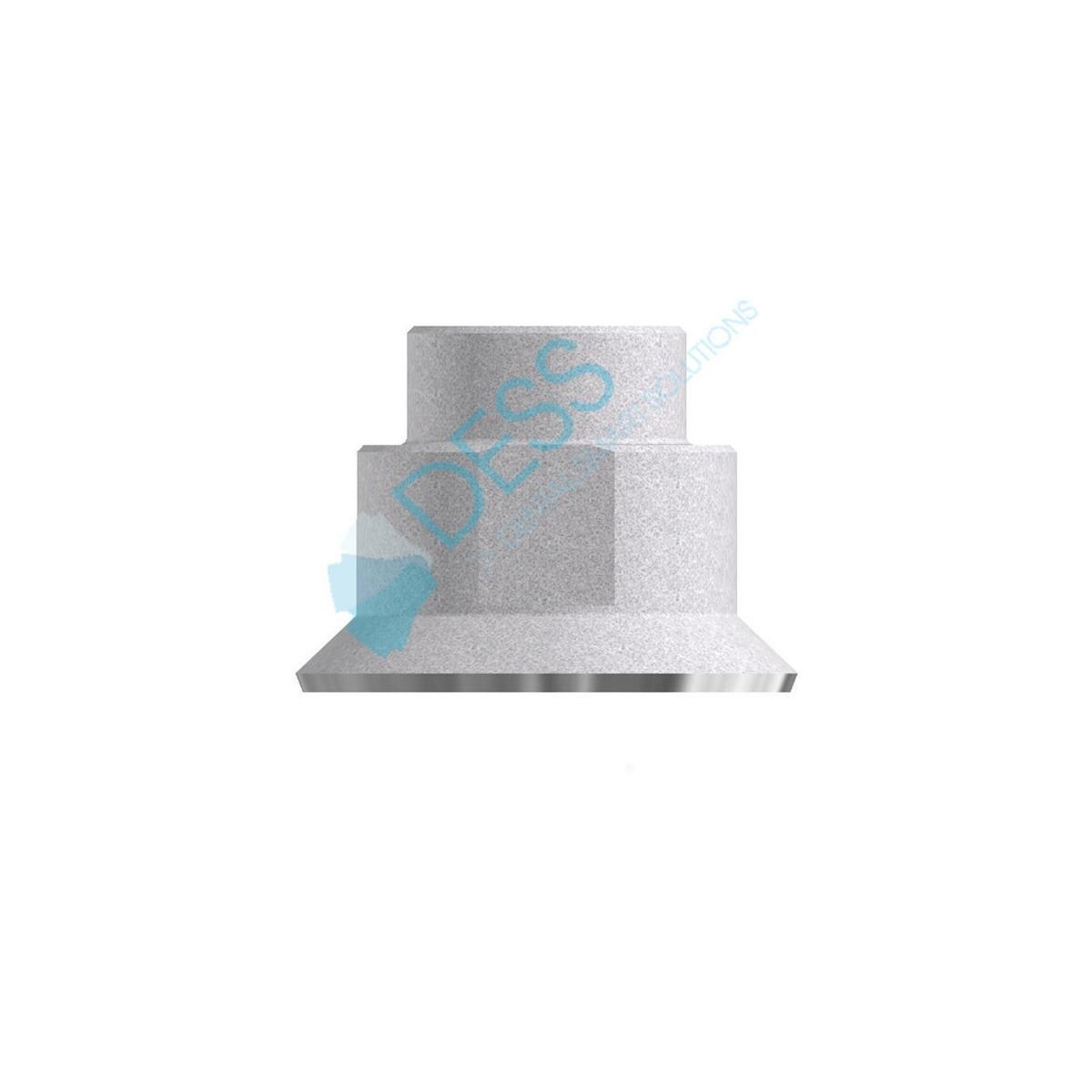 Titanbase auf Abutment - kompatibel mit Straumann® - WN Ø 6,5 mm, mit Rotationsschutz