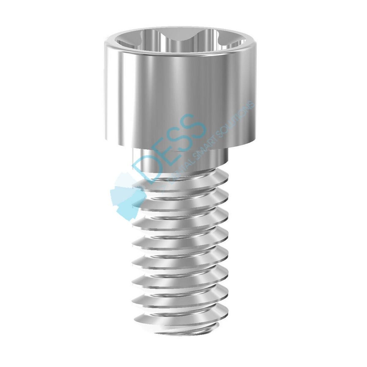 Spezial-Abutmentschraube Torx® auf Multi-Base - kompatibel mit Straumann® Bone Level® - NC / RC Ø 3,3 - 4,8 mm, flacher Sitz für