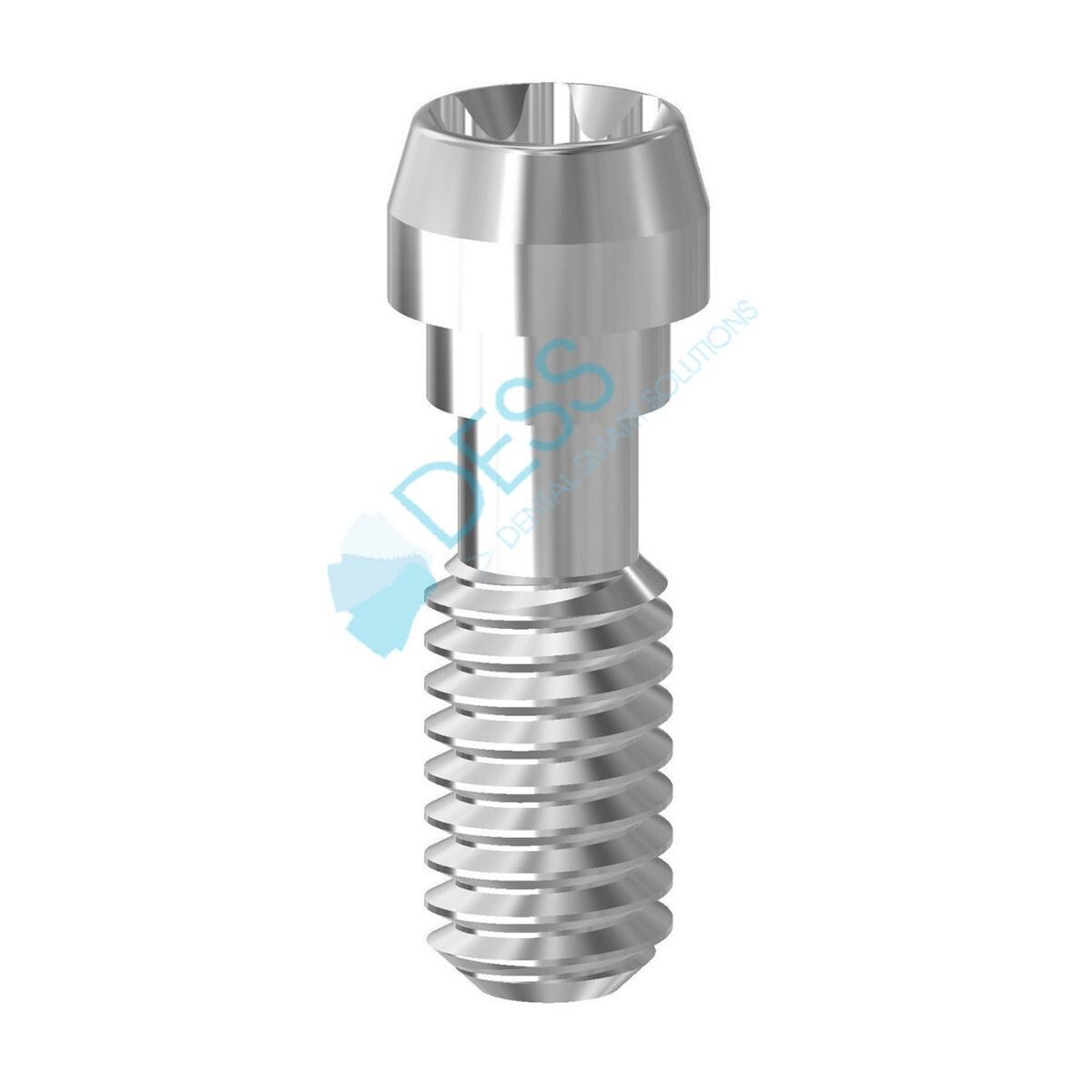 Spezial-Abutmentschraube - kompatibel mit Zimmer Screw-Vent® - NP Ø 3,5 mm / RP Ø 4,5 mm / WP Ø 5,7 mm, Torx, Packung 1 Stück