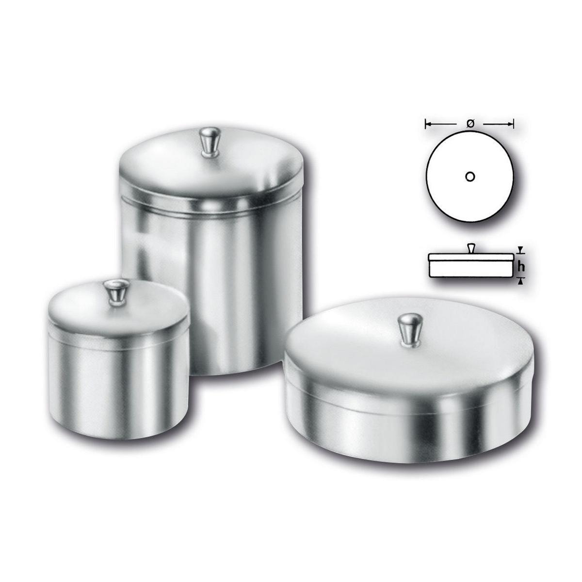 Runddose - Größe 100 x 100 mm