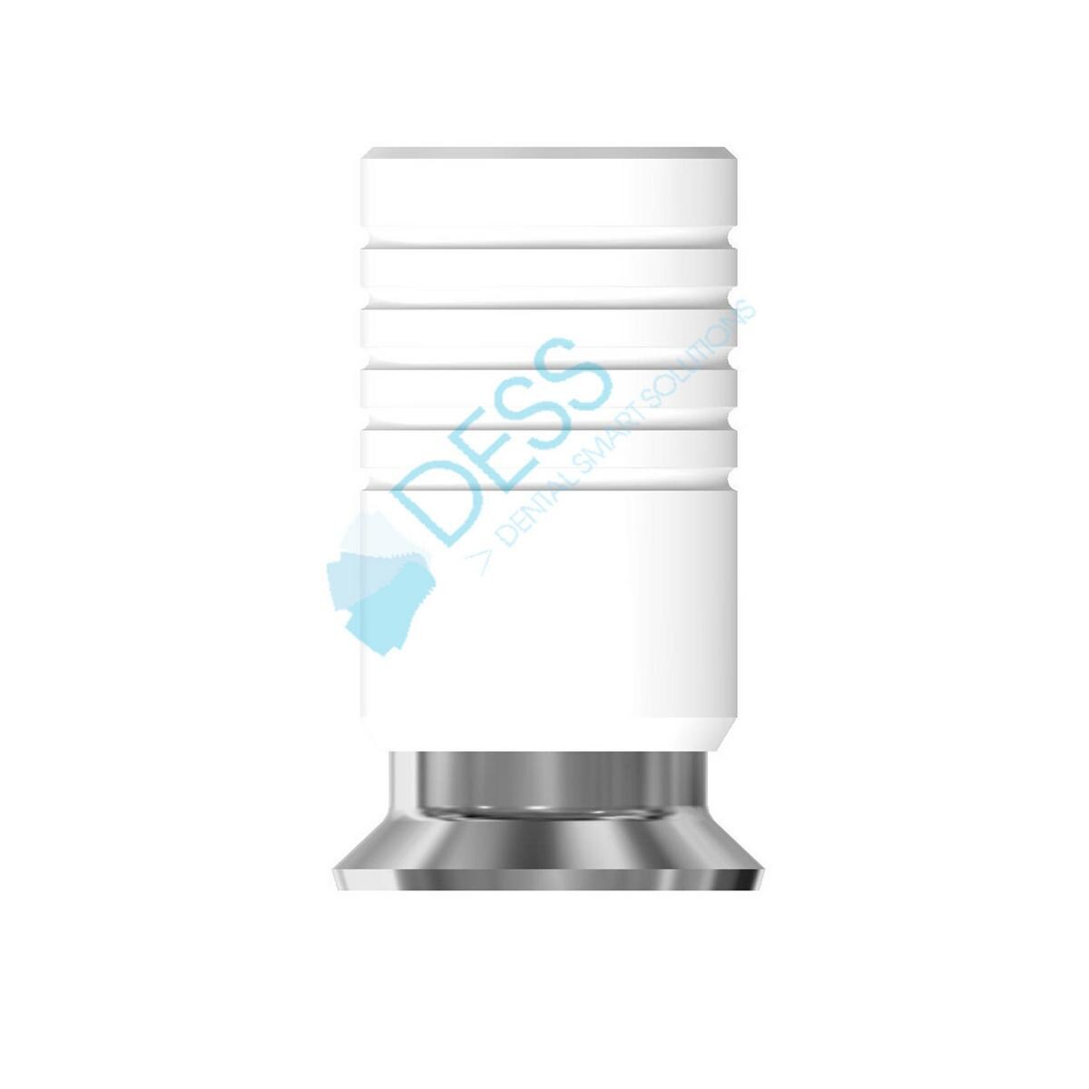 Kobalt-Chrom-Base auf Abutment - kompatibel mit Straumann® - WN Ø 6,5 mm, mit Rotationsschutz