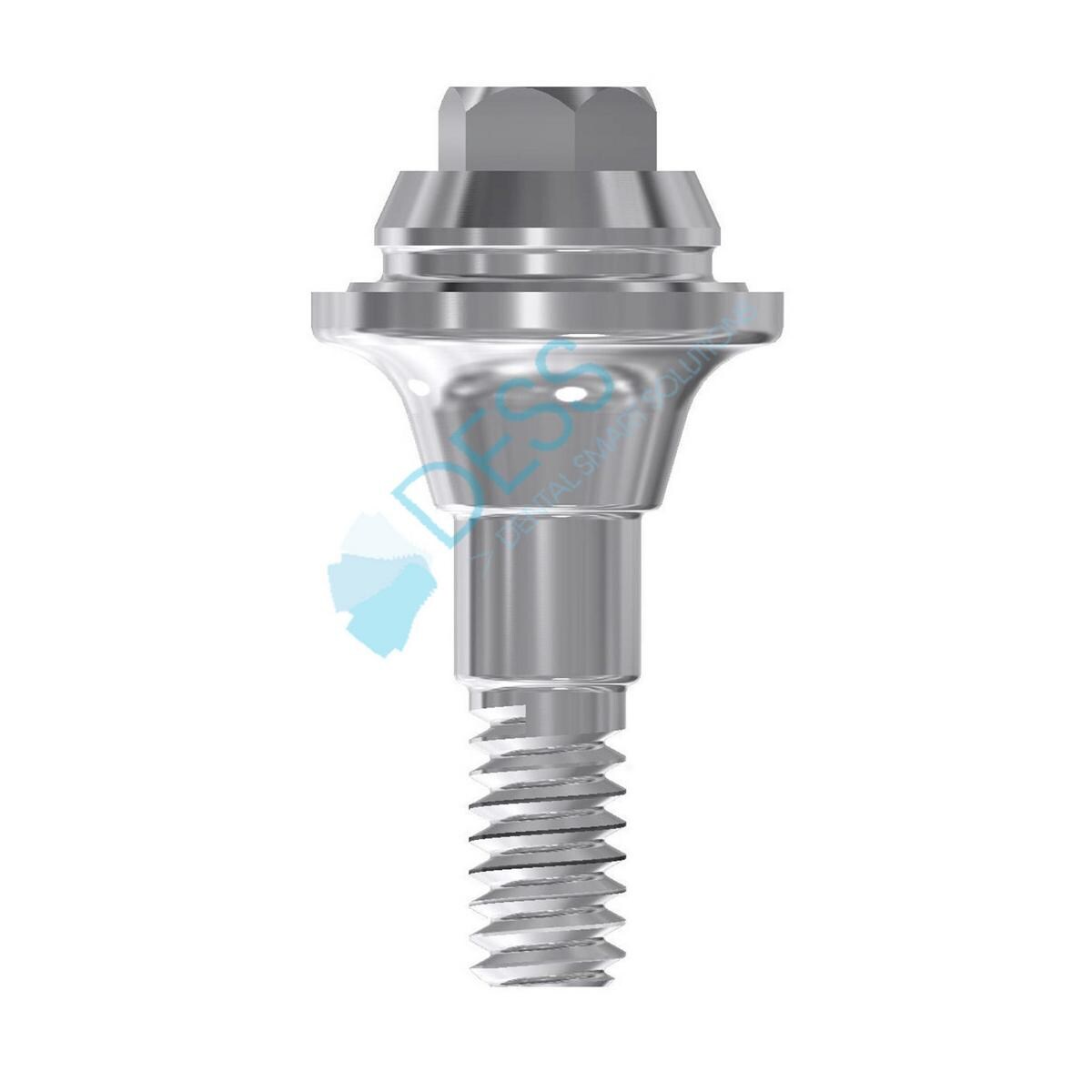 Multi-unit® Abutments NC Ø 3,3 mm - kompatibel mit Straumann® Bone Level® - Höhe 1,5 mm, 0° gewinkelt, ohne Rotationsschutz